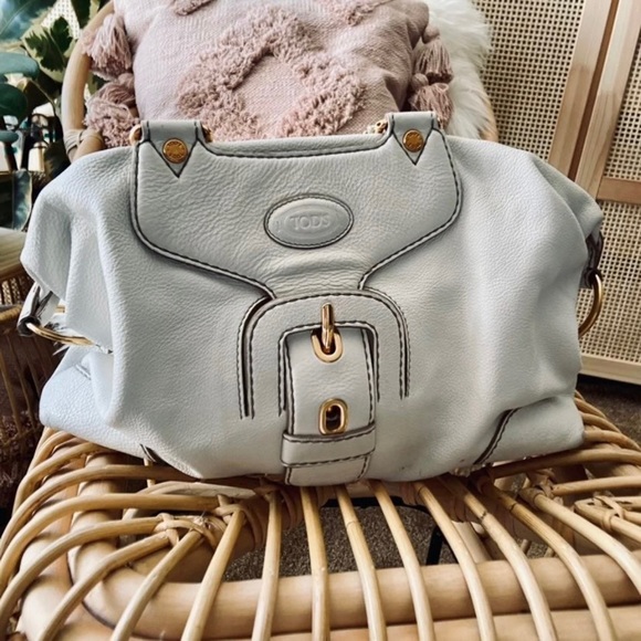 Tod's Handbags - AUTHENTIC TOD’s CAREY WHITE LEATHER SATCHEL